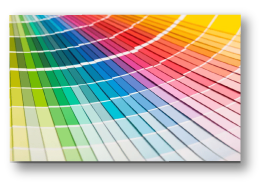 Paleta de colores de diseño